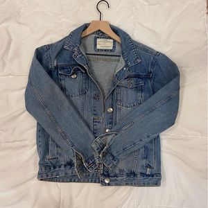 light wash denim jacket
